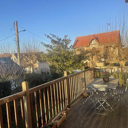 77m² Pres De La Et Du Centre De Cabourg, Avec Jardin, Terrasse, Animaux Bienvenus - Fr-1-487-343 꺄부흐